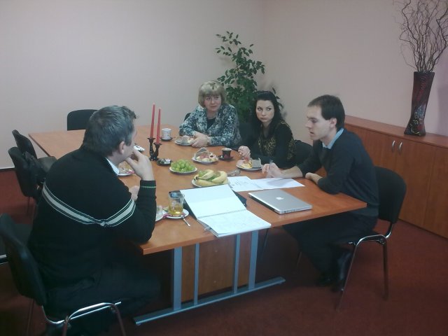 Porada projektového týmu 24. ledna 2012, Karviná
