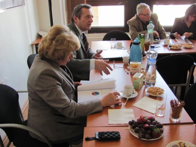 Porada projektového týmu 30. března 2011, Žilina